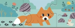 PUZZLE ANIMAUX LES EMPREINTES