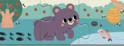 PUZZLE ANIMAUX LES EMPREINTES