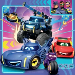 PUZZLE BATWHEELS 3X49 PIECES