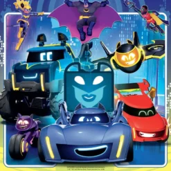 PUZZLE BATWHEELS 3X49 PIECES