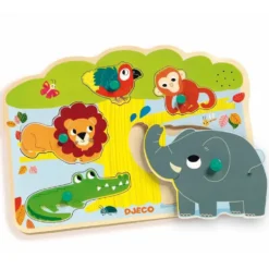 PUZZLE BOIS 5 PIECES BAOBAB
