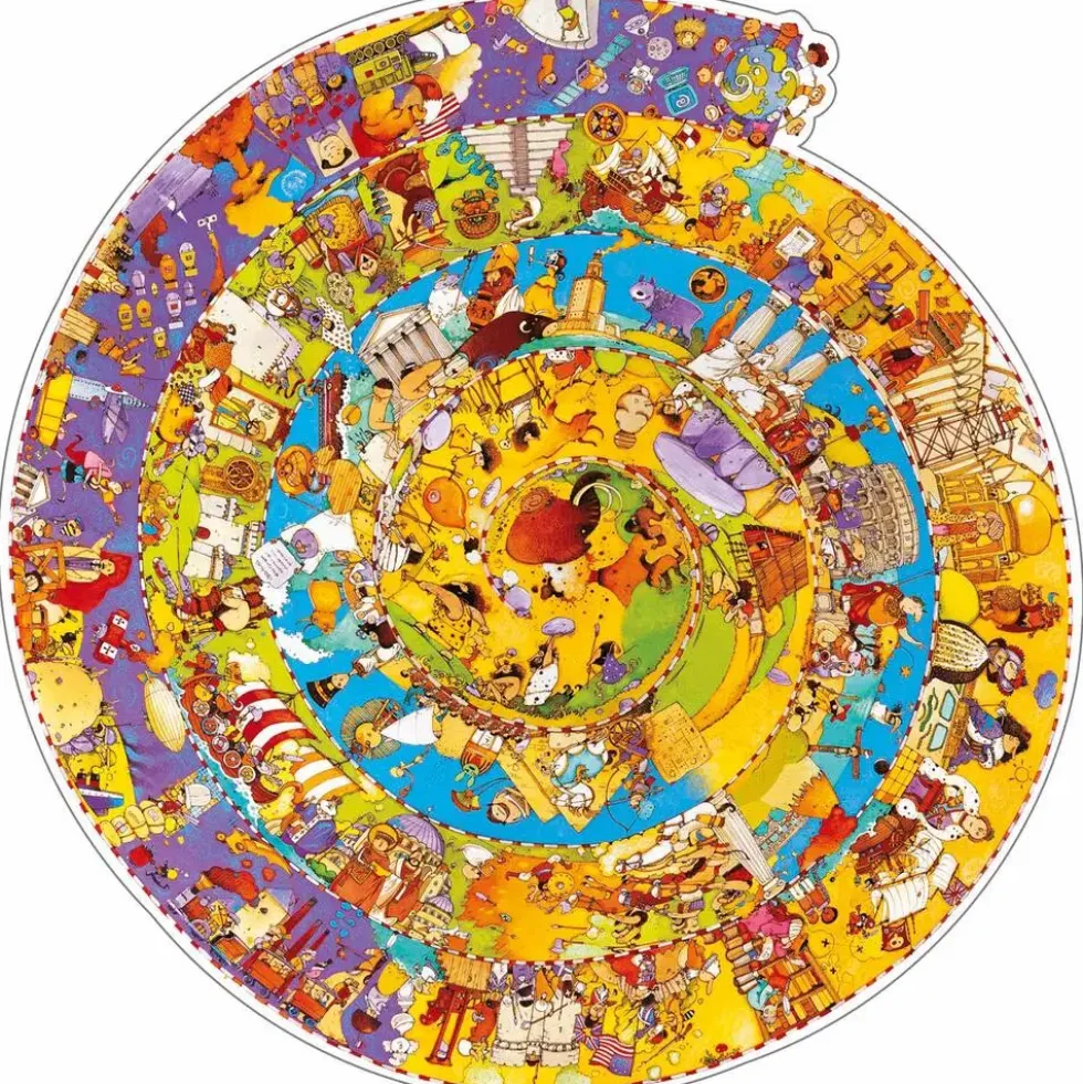 PUZZLE CARTON OBSERVATION 350 PIECES HISTOIRE