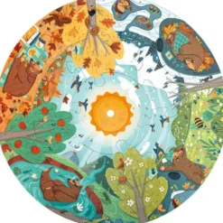 PUZZLE CIRCULAIRE 4 SAISONS