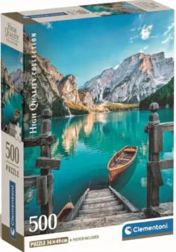 PUZZLE -COMPACT 500 PIECES - BRAIES LAKE