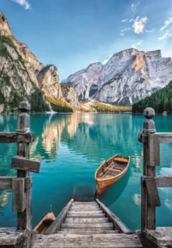 PUZZLE -COMPACT 500 PIECES - BRAIES LAKE