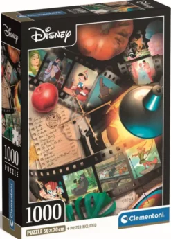 PUZZLE COMPACT 1000 PIECES - CLASSIC MOVIES