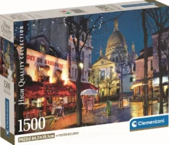 PUZZLE COMPACT 1500 PIECES - PARIS MONTMARTRE