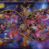 PUZZLECONSTELLATIONS D'ETOILES 1000 PIECES