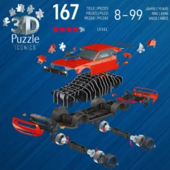 PUZZLE 3D DODGE CHALLENGER R/T SCAT PACK