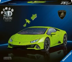 PUZZLE 3D LAMBORGHINI HURACAN EVO - EDITION VERTE