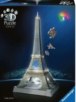 PUZZLE 3D TOUR EIFFEL ILLUMINEE