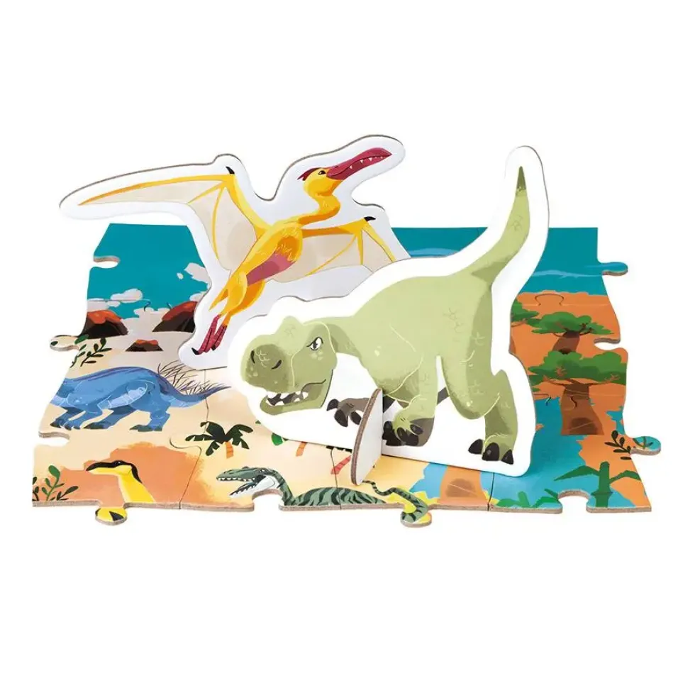 PUZZLE EDUCATIF - LES DINOSAURES - 200 PIECES