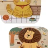 PUZZLE EN BOIS - CHAT ET LION