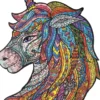 PUZZLE EN BOIS - LA LICORNE FEERIQUE