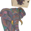 PUZZLE EN BOIS 190 PIECES - L'ELEPHANT IMPERIAL