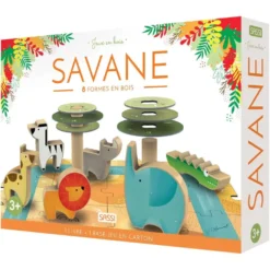 PUZZLE EN BOIS - SAVANE