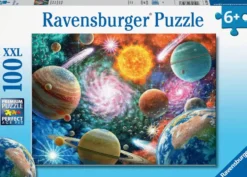 PUZZLEETOILES ET PLANETES - 100 PIECES XXL