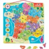 PUZZLE FRANCE MAGNETIQUE - 93 PIECES