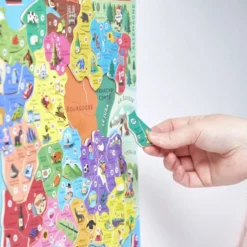 PUZZLE FRANCE MAGNETIQUE - 93 PIECES