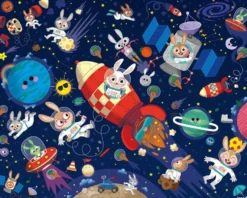PUZZLE FUSEE 54 PIECES