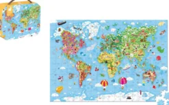 PUZZLE GEANT MONDE 300 PIECES