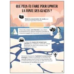 PUZZLE LA PLANETE EN DANGER 220 PIECES + LIVRE - LES GLACES