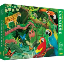 PUZZLE LA PLANÈTE EN DANGER L'AMAZONIE 220 PIECES