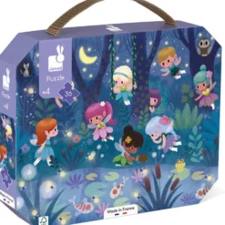 PUZZLE LES FEES ET NENUPHARS - 36 PIECES