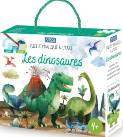 PUZZLE MAGIQUE A L'EAU -LES DINOSAURES