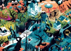 PUZZLE MOVIE MASTERS TIM BURTON -1000 PIECES