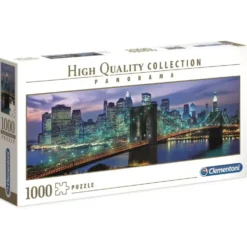 PUZZLE PANORAMA 1000 PIECES - NEW YORK BROOKLYN BRIDGE