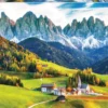 PUZZLE 2000 PIECES - AUTOMNE DANS LES DOLOMITES