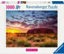 PUZZLE 1000 PIECES - AYERS ROCK, AUSTRALIE