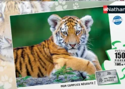 PUZZLE 150 PIECES - BEBE TIGRE