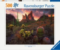 PUZZLE 500 PIECES CACTUS ET EPINES