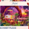PUZZLE 1000 PIECES - CAMPING PARADISIAQUE DANS LE DESERT