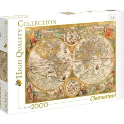 PUZZLE 2000 PIECES - CARTE DU MONDE