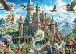 PUZZLE 1000 PIECES - CHATEAU MAGIQUE AU ROYAUME DES CONTES
