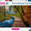 PUZZLE 1000 PIECES - CHEMIN BOISE D’AUTOMNE
