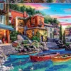 PUZZLE 3000 PIECES - COUCHER DU SOLEIL À CÔME