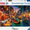 PUZZLE 1000 PIECESCROISIERE SUR LES CANAUX A VENISE