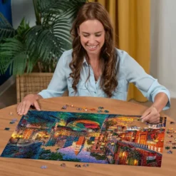 PUZZLE 1000 PIECESCROISIERE SUR LES CANAUX A VENISE