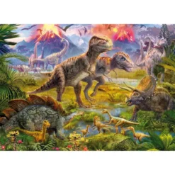 PUZZLE 500 PIECES DINOSAURES