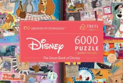 PUZZLE 6000 PIECES DISNEY - MAGICAL LE CONTE DE FEES TREFL
