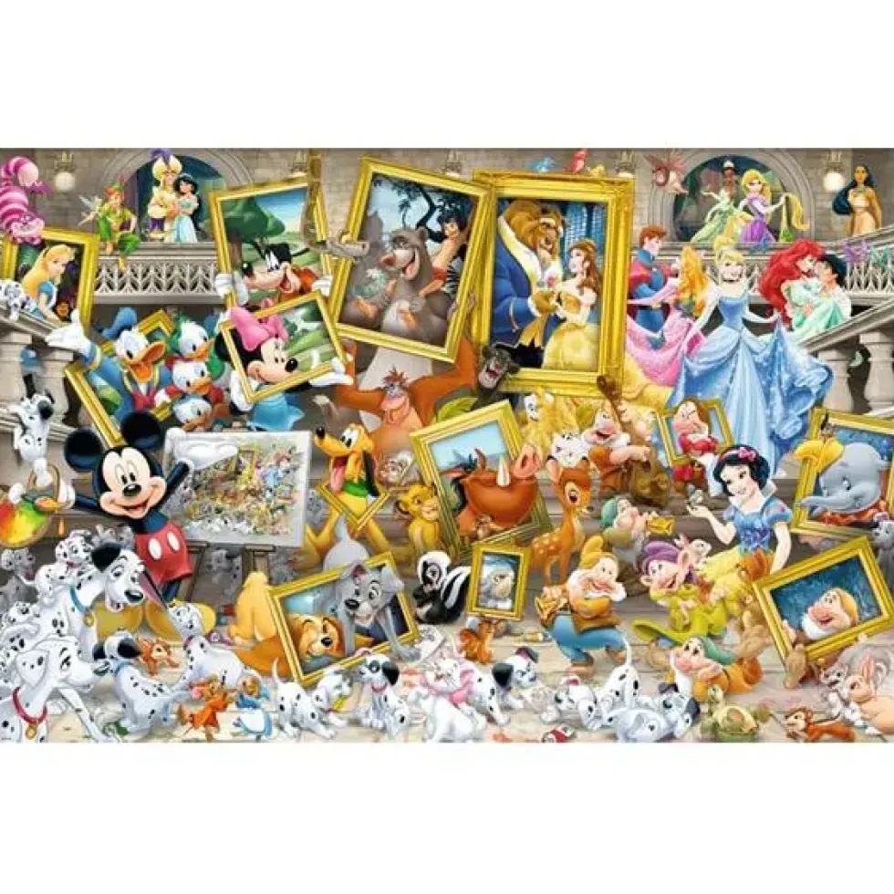 PUZZLE 5000 PIECES - DISNEY MICKEY L'ARTISTE