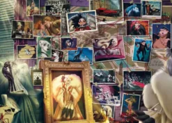 PUZZLE 1000 PIECES - DISNEY VILLAINOUS - CRUELLA D'ENFER