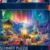 PUZZLE 1000 PIECES - FEU DE CAMP SOUS LES ETOILES