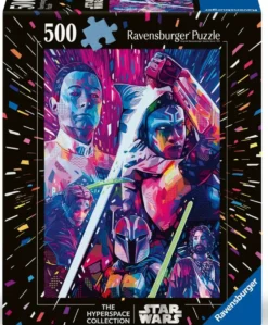 PUZZLE 500 PIECES FORMAT LARGE– AHSOKA-STAR WARS