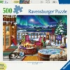 PUZZLE 500 PIECES FORMAT LARGE – LUMIERES DU NORD