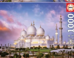PUZZLE 1000 PIECES - GRANDE MOSQUEESHEIKH ZAYED